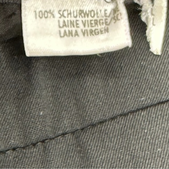 ESCADA Black 100% Virgin Wool Pants - Picture 6 of 9